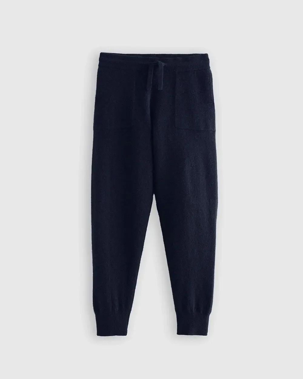 NWT Quince Washable Cashmere Jogger Navy Blue Size 12